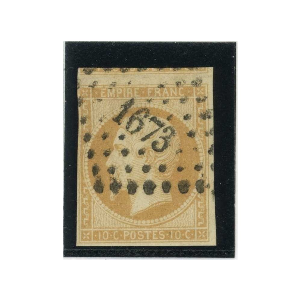 YT 13 - Oblitéré PC 1673 - Laval - Mayenne (51) - Cote 20 Euros