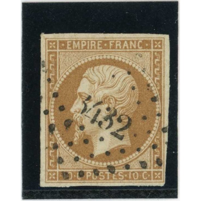 YT 13 - Oblitéré PC 3432 - Troyes - Aube (9) - Cote 20 Euros