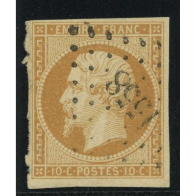 YT 13 - Oblitéré PC 1558 - Issoire - Hautes Pyrénées (63) - Cote 20 Euros