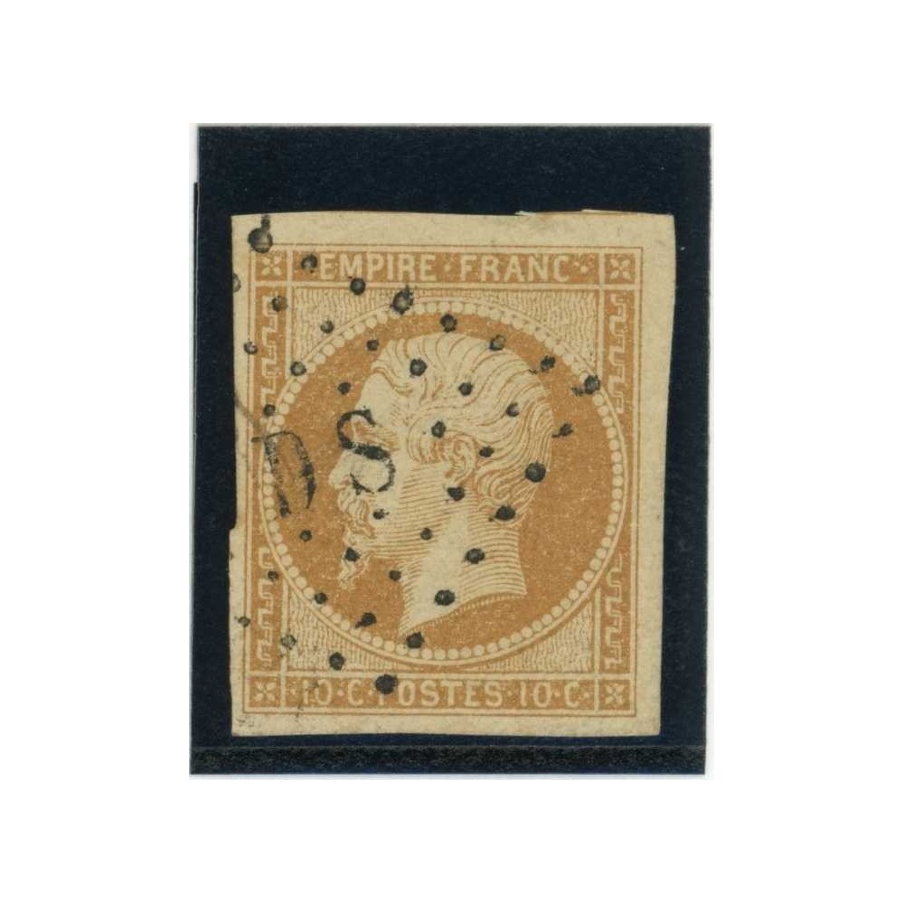 YT 13 - Oblitéré Lettre DS - Cote 20 Euros