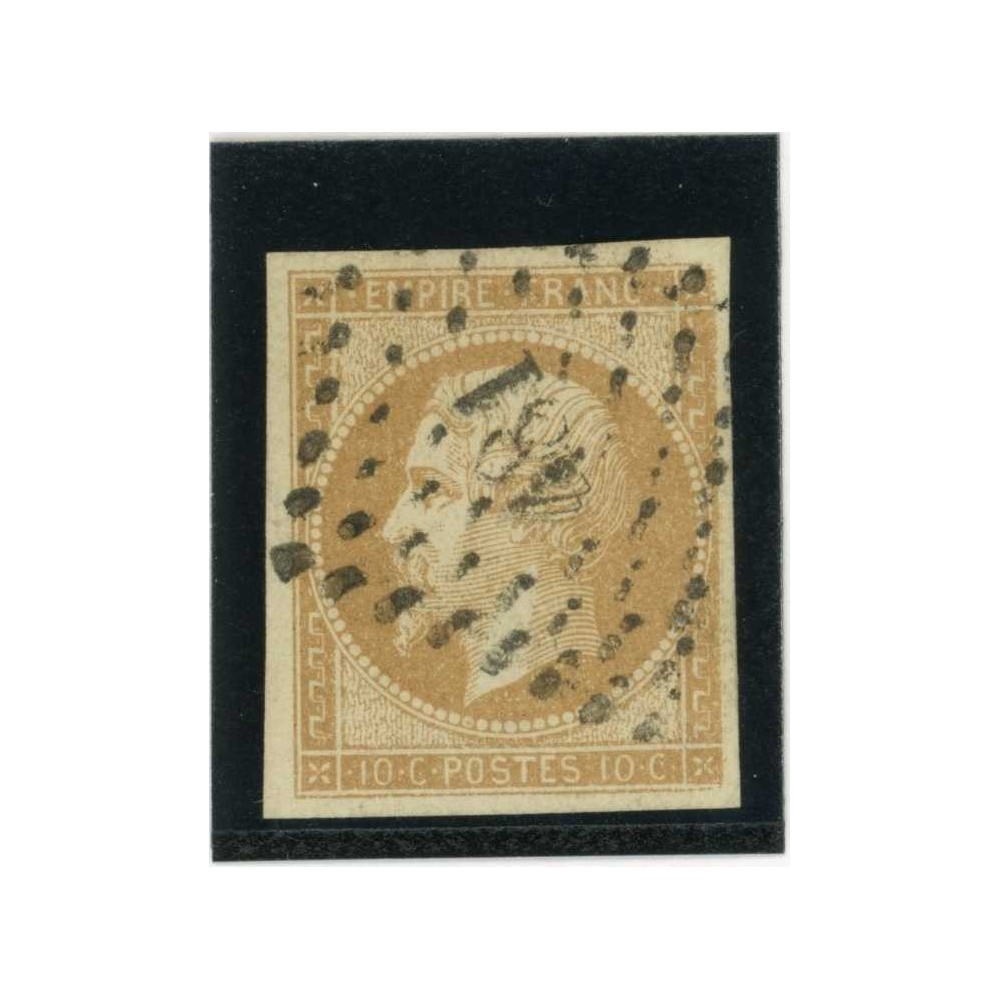 YT 13 - Oblitéré PC 481 - Bourges - Cher (17) - Cote 20 Euros