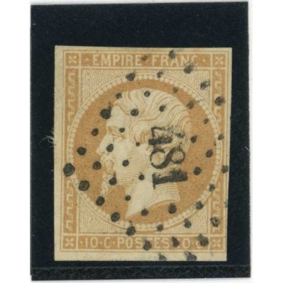 YT 13 - Oblitéré PC 481 - Bourges - Cher (17) - Cote 20 Euros