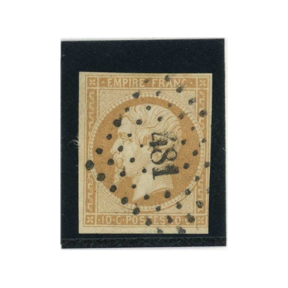 YT 13 - Oblitéré PC 481 - Bourges - Cher (17) - Cote 20 Euros