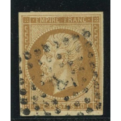 YT 13 - Oblitéré Lettre B - Cote 20 Euros