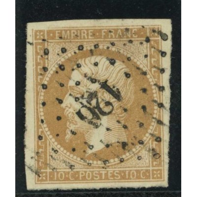 YT 13 - Oblitéré PC 126 - Argenton sur Creuse - Indre (35) - Cote 20 Euros