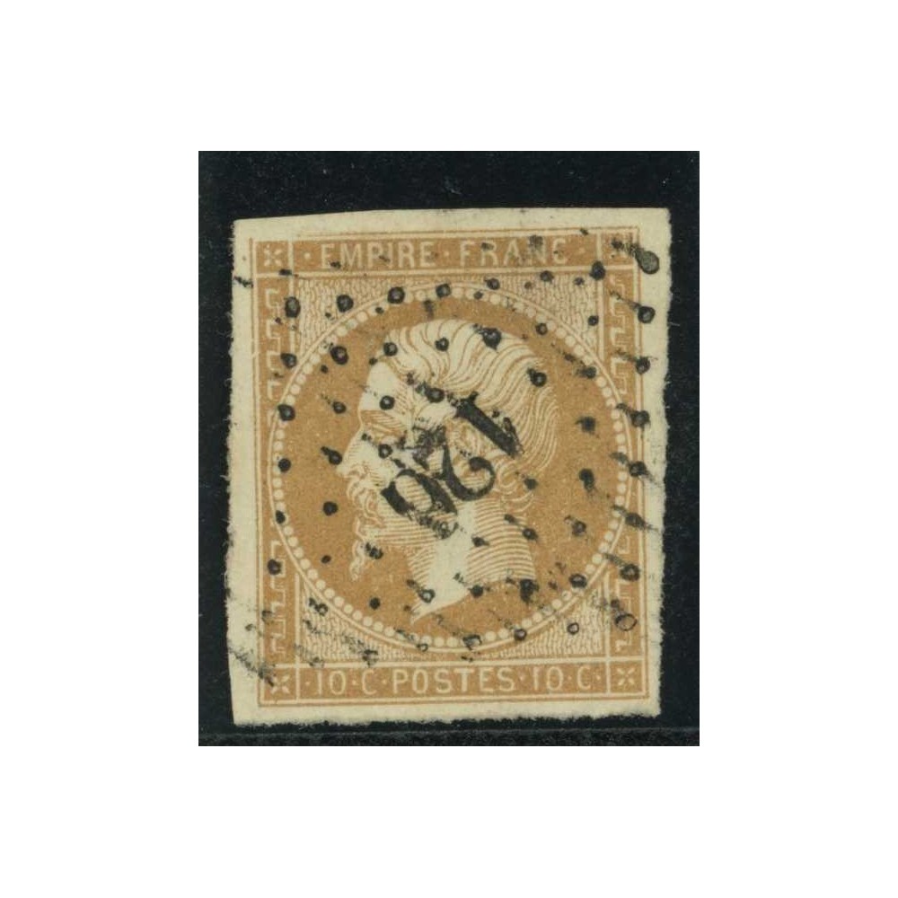 YT 13 - Oblitéré PC 126 - Argenton sur Creuse - Indre (35) - Cote 20 Euros