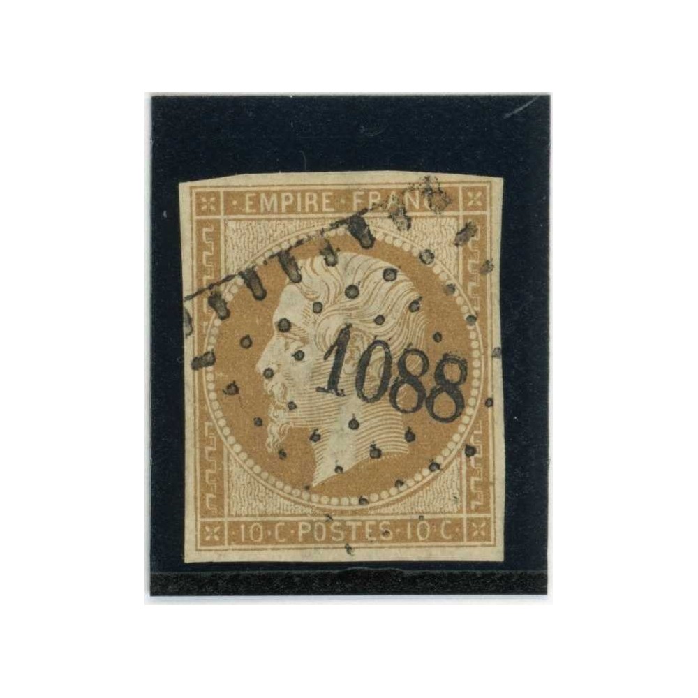 YT 13 - Oblitéré PC 1088 - Dému - Gers (31) - Cote 140 Euros