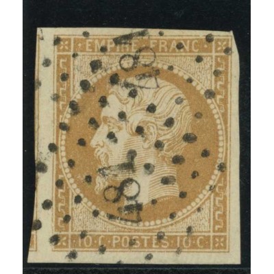 YT 13 - Oblitéré PC 481 - Bourges - Cher (17) - Cote 20 Euros