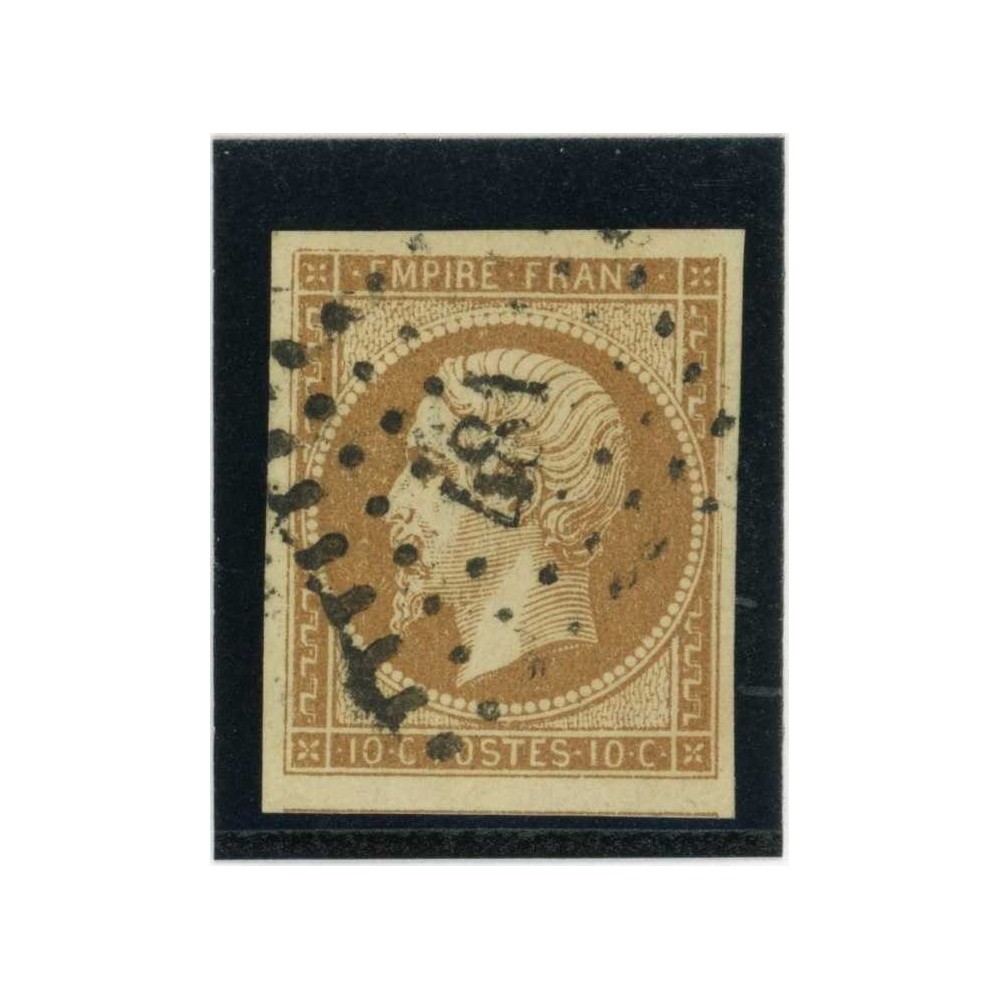 YT 13 - Oblitéré PC 481 - Bourges - Cher (17) - Cote 20 Euros