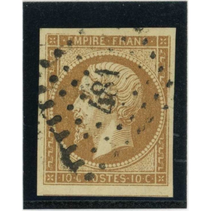 YT 13 - Oblitéré PC 481 - Bourges - Cher (17) - Cote 20 Euros