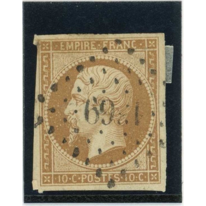 YT 13 - Oblitéré PC 1369 - Gap - Hautes Alpes (4) - Cote 20 Euros