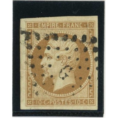 YT 13 - Oblitéré Lettre G - Cote 20 Euros