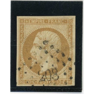 YT 13 - Oblitéré PC 208 - Avesnes - Nord (57) - Cote 20 Euros