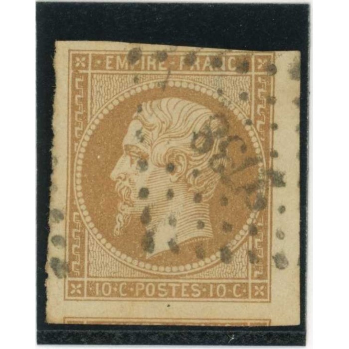 YT 13 - Oblitéré PC 2738 - Rouen - Seine Maritime Seine Inférieure (74) - Cote 20 Euros