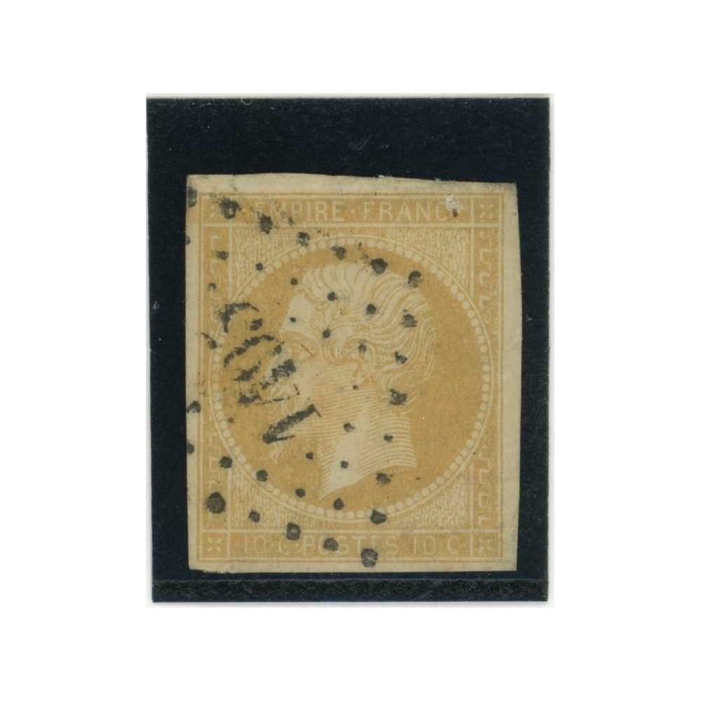 YT 13 - Oblitéré PC 1495 - Le Havre - Seine Maritime Seine Inférieure (74) - Cote 20 Euros