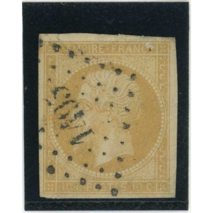 YT 13 - Oblitéré PC 1495 - Le Havre - Seine Maritime Seine Inférieure (74) - Cote 20 Euros
