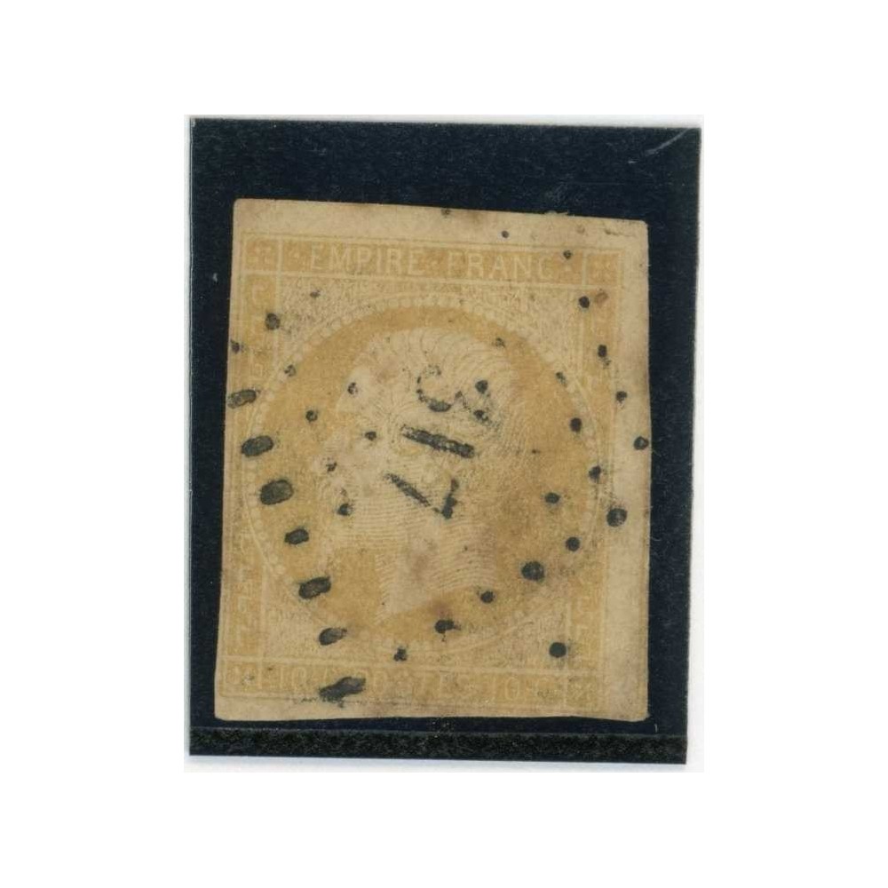 YT 13 - Oblitéré PC 317 - Beaumont Hague - Manche (48) - Cote 65 Euros