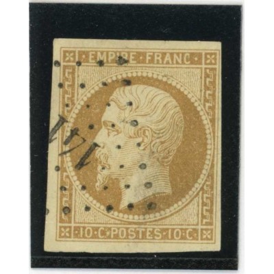YT 13 - Oblitéré PC 141 - Arthez de Béarn - Pyrénées Atlantiques Basses Pyrénées (64) - Cote 130 Euros
