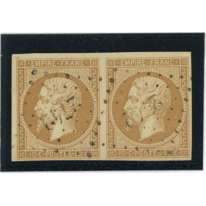 YT 13 - Oblitéré PC 2742 - Rouillac - Charente (15) - Paire - Cote 65 Euros