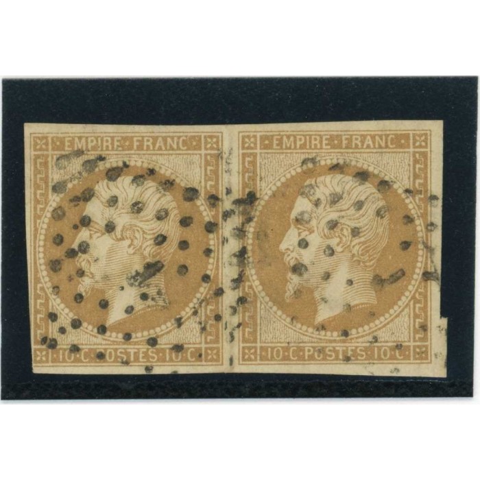 YT 13 - Oblitéré - Paire - Cote 45 Euros
