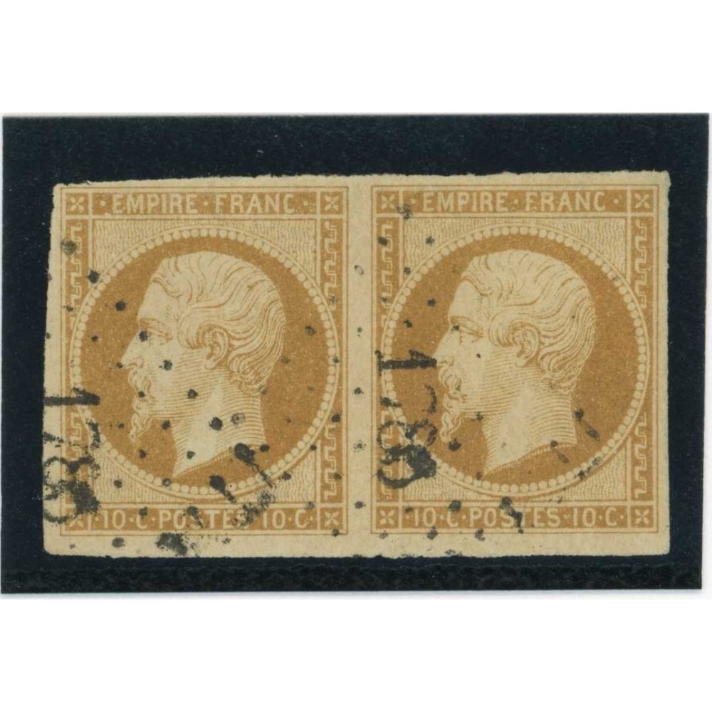 YT 13 - Oblitéré - Paire - Cote 45 Euros