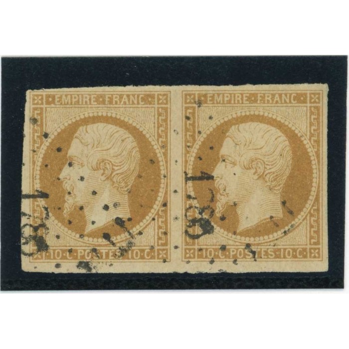 YT 13 - Oblitéré - Paire - Cote 45 Euros