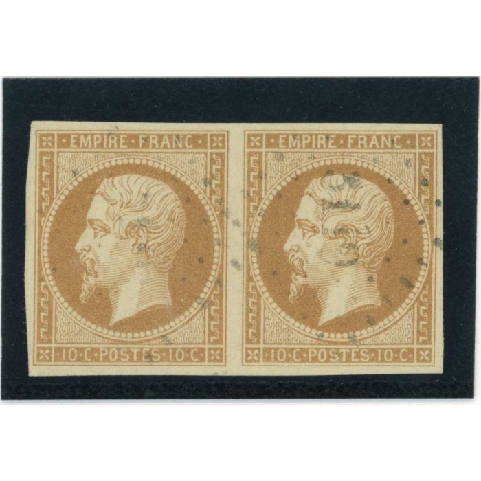 YT 13 - Oblitéré - Paire - Cote 45 Euros