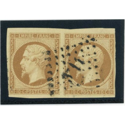 YT 13 - Oblitéré - Paire - Cote 45 Euros