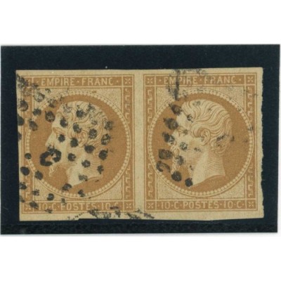 YT 13 - Oblitéré - Paire - Cote 45 Euros