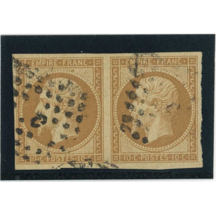 YT 13 - Oblitéré - Paire - Cote 45 Euros