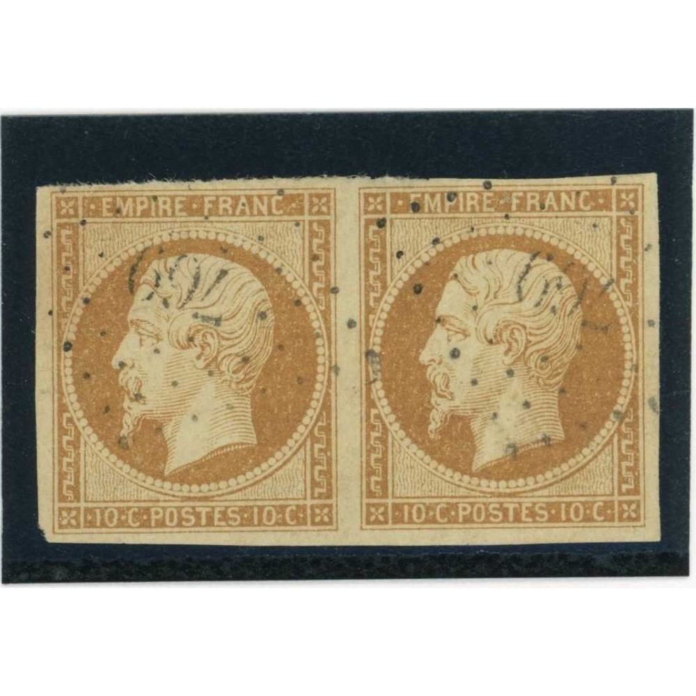 YT 13 - Oblitéré PC 769 - Château Landon - Seine et Marne (73) - Paire - Cote 75 Euros