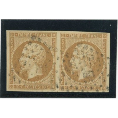 YT 13 - Oblitéré - Paire - Cote 45 Euros