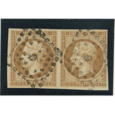 YT 13 - Oblitéré - Paire - Cote 45 Euros