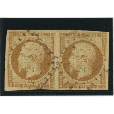 YT 13 - Oblitéré PC 283 - La Bastide Rouairoux - Tarn (77) - Paire - Cote 65 Euros