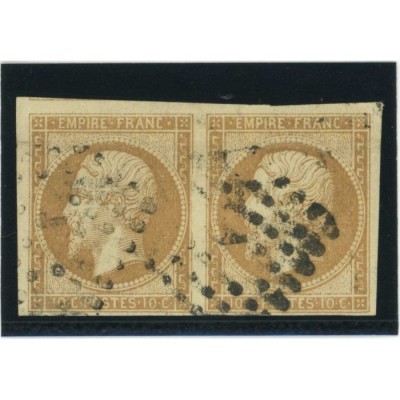 YT 13 - Oblitéré - Paire - Cote 45 Euros