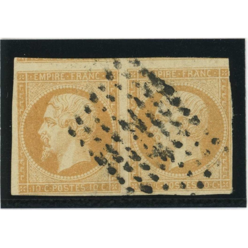 YT 13 - Oblitéré - Paire - Cote 45 Euros