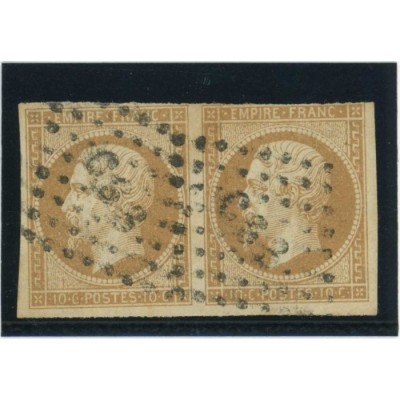 YT 13 - Oblitéré Lettre CS3 - Paire - Cote 45 Euros