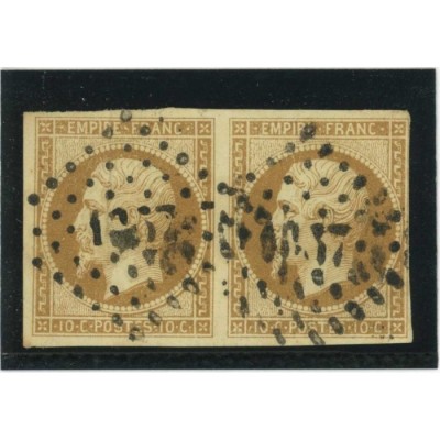 YT 13 - Oblitéré - Paire - Cote 45 Euros