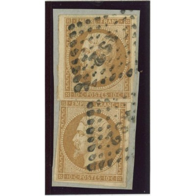 YT 13 - Oblitéré - Paire - Cote 45 Euros