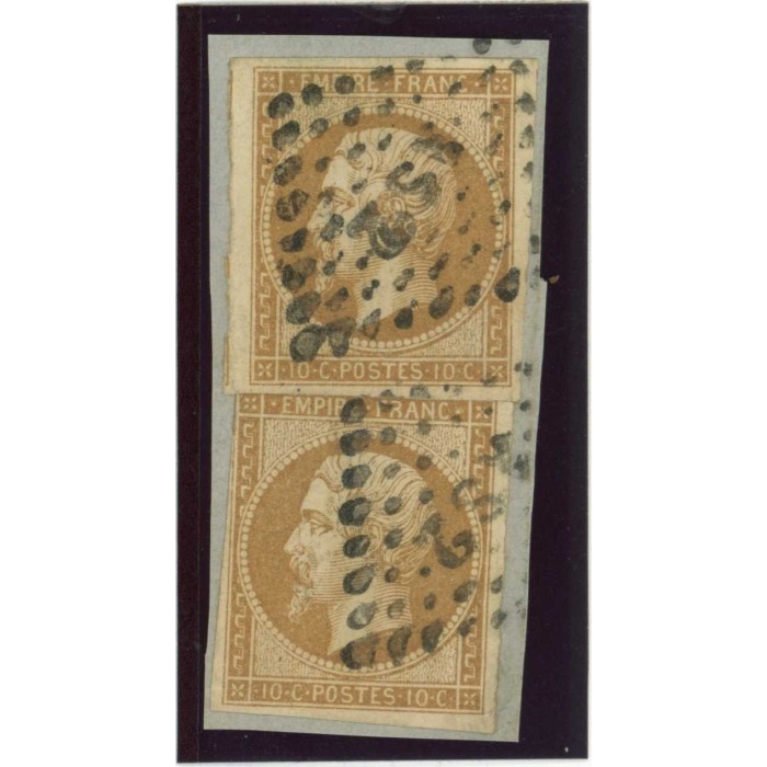 YT 13 - Oblitéré - Paire - Cote 45 Euros