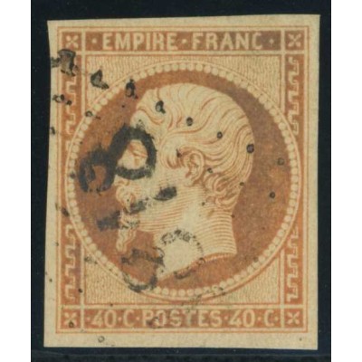 YT 16 Oblitéré 1818 Lettre Baton - Signé Scheller - Cote 250 Euros