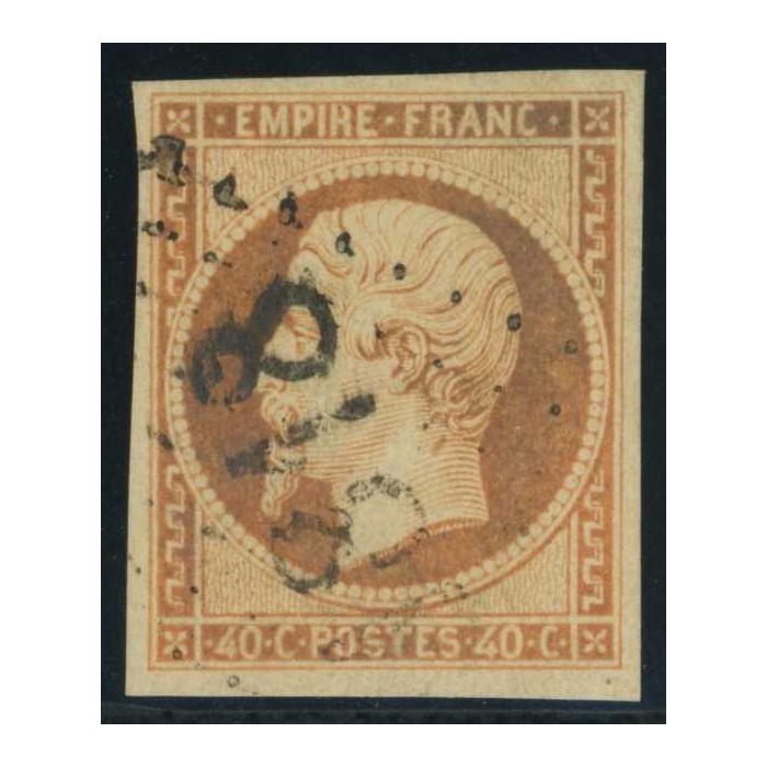 YT 16 Oblitéré 1818 Lettre Baton - Signé Scheller - Cote 250 Euros