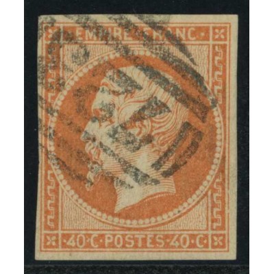 YT 16 Oblitéré Cachet Anglais - Cote 150 Euros