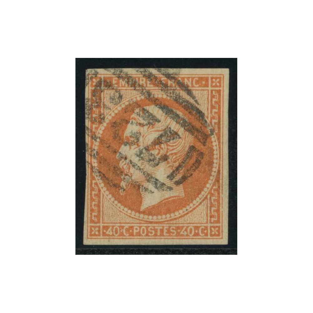 YT 16 Oblitéré Cachet Anglais - Cote 150 Euros
