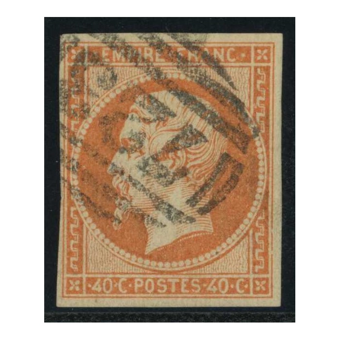 YT 16 Oblitéré Cachet Anglais - Cote 150 Euros