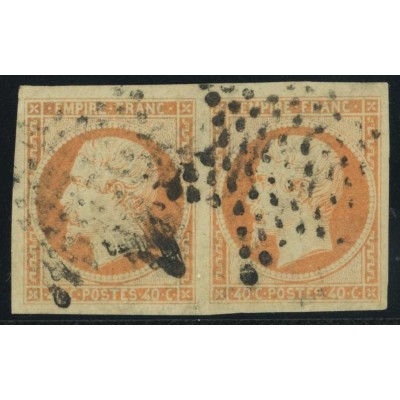 YT 16 Oblitéré Etoile - Paire - Cote 50 Euros
