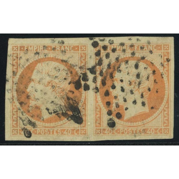 YT 16 Oblitéré Etoile - Paire - Cote 50 Euros