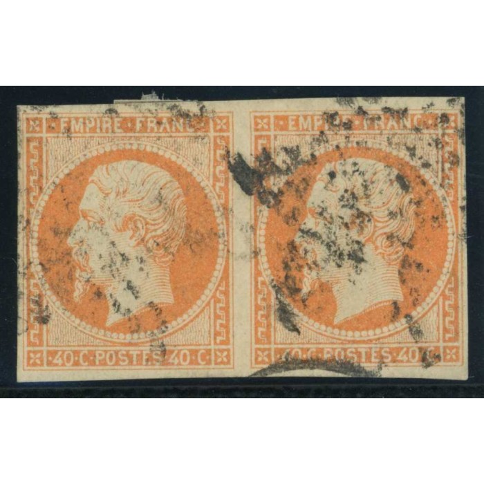 YT 16 Oblitéré Etoile - Paire - Cote 50 Euros