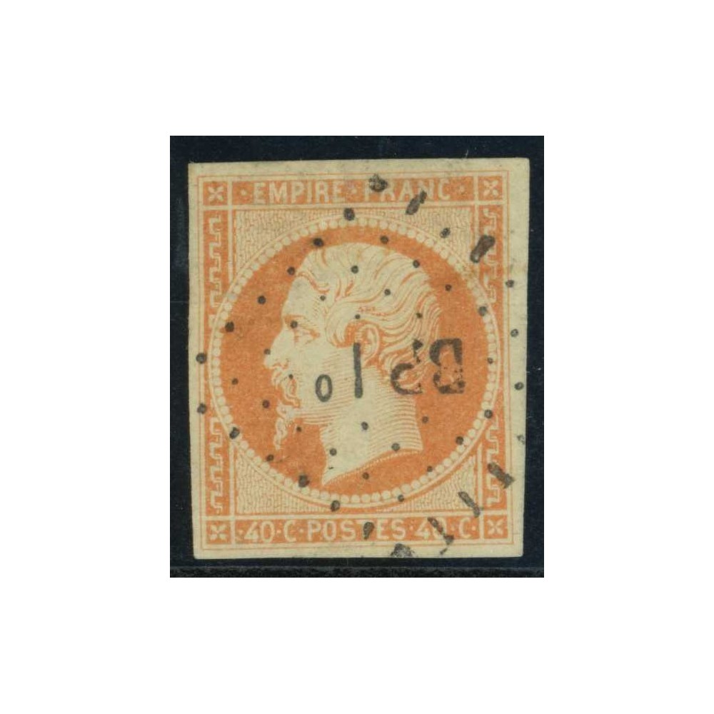 YT 16 Oblitéré Lettre BP1° - Cote 22 Euros
