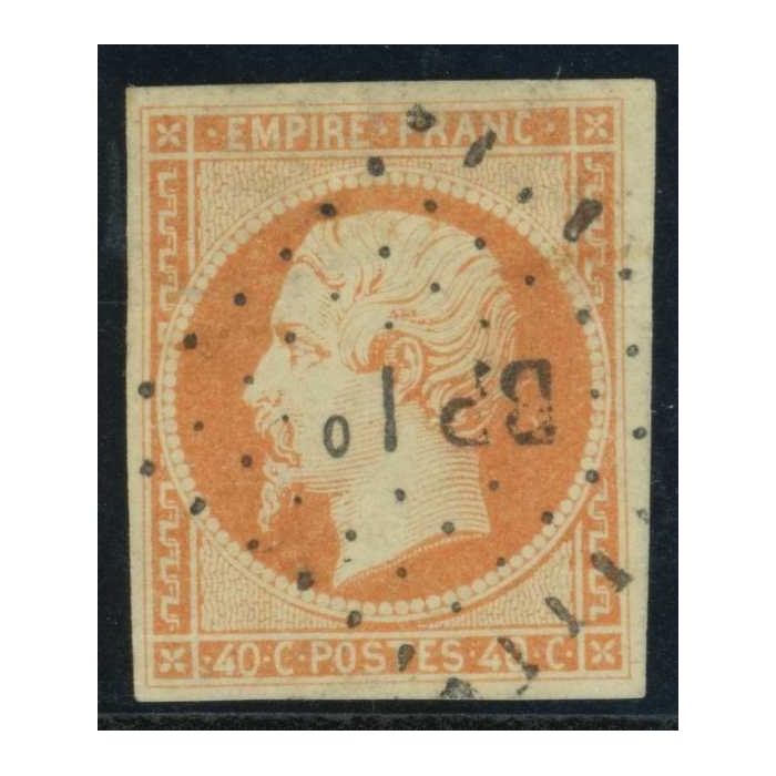 YT 16 Oblitéré Lettre BP1° - Cote 22 Euros